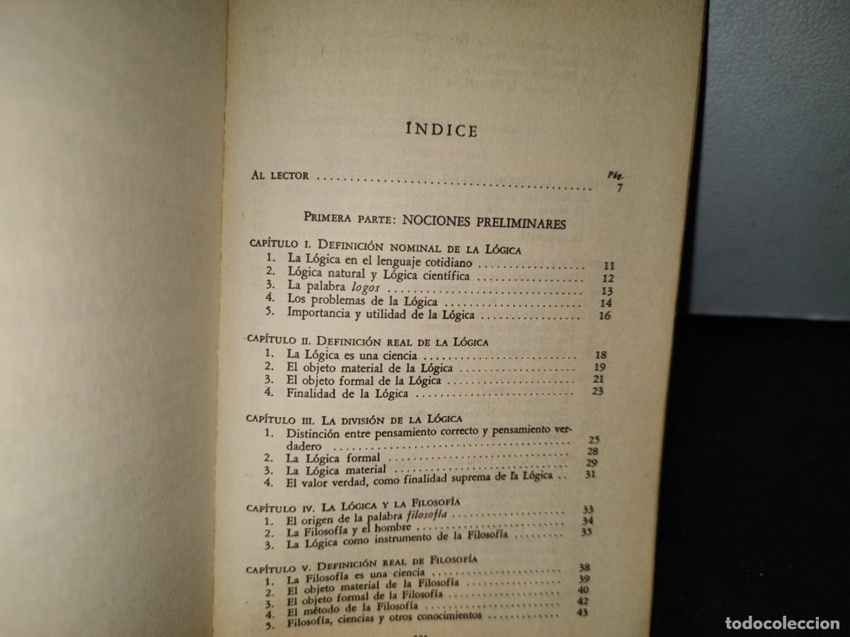 Libros de segunda mano: 45- INTRODUCCI&Oacute;N A LA L&Oacute;GICA - RA&Uacute;L GUTI&Eacute;RREZ SAENZ - Foto 5