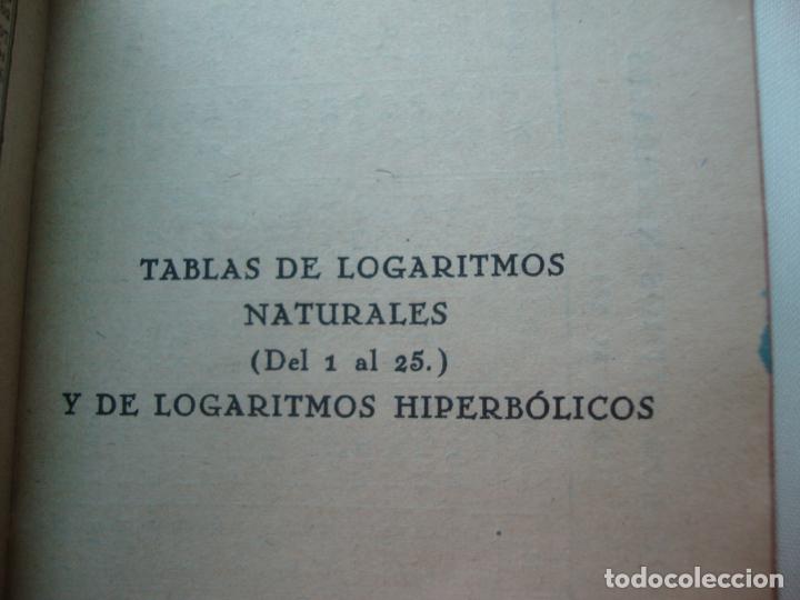 Libros de segunda mano: Prontuario Matematico (conjunto de tablas muy practico) - Foto 6
