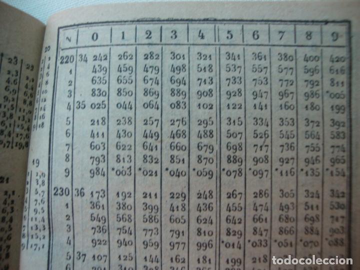 Libros de segunda mano: Prontuario Matematico (conjunto de tablas muy practico) - Foto 10