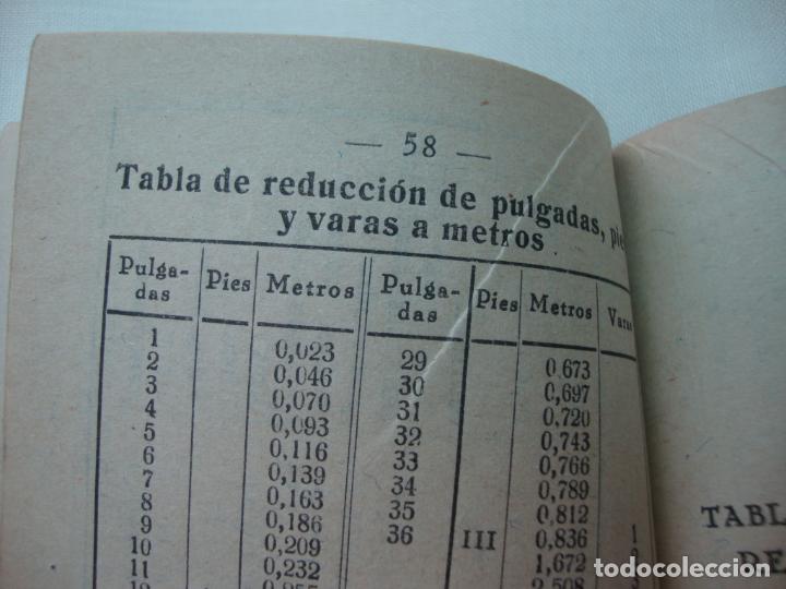 Libros de segunda mano: Prontuario Matematico (conjunto de tablas muy practico) - Foto 13