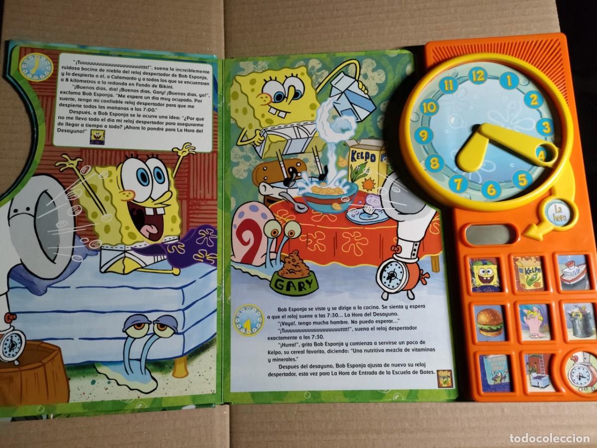 Libros de segunda mano: LIBRO INTERACTIVO BOB ESPONJA &iexcl; YA ES HORA ! - Foto 2