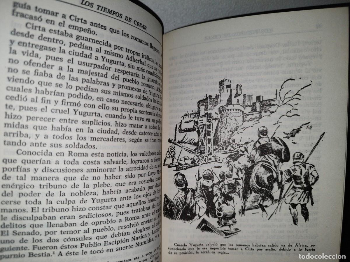 Libros de segunda mano: 45- LOS TIEMPOS DE C&Eacute;SAR - JULIO C&Eacute;SAR SALUSTIO - Foto 5