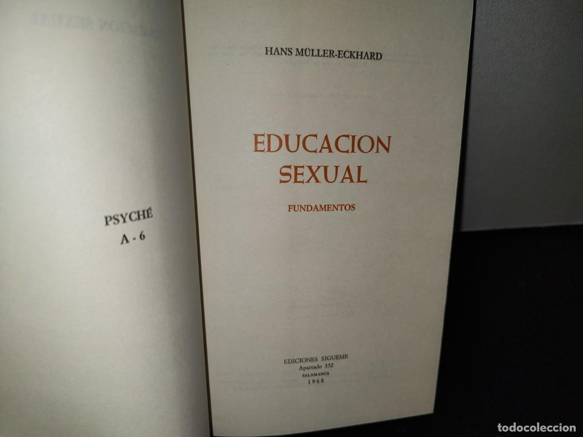 Libros de segunda mano: 45- EDUCACI&Oacute;N SEXUAL - HANS M&Uuml;LLER ECKHARD - Foto 3