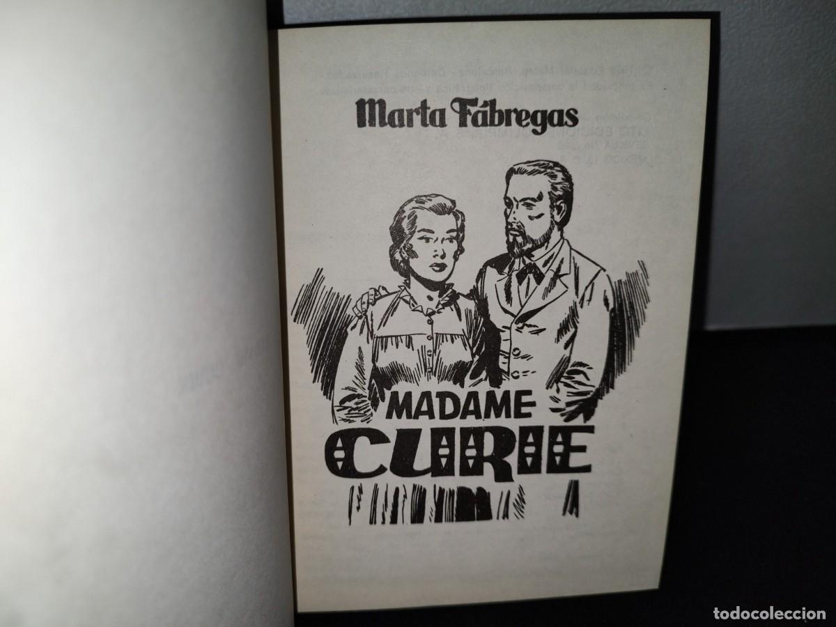 Libros de segunda mano: 45- MADAME CURIE - MARTA F&Aacute;BREGAS - Foto 3