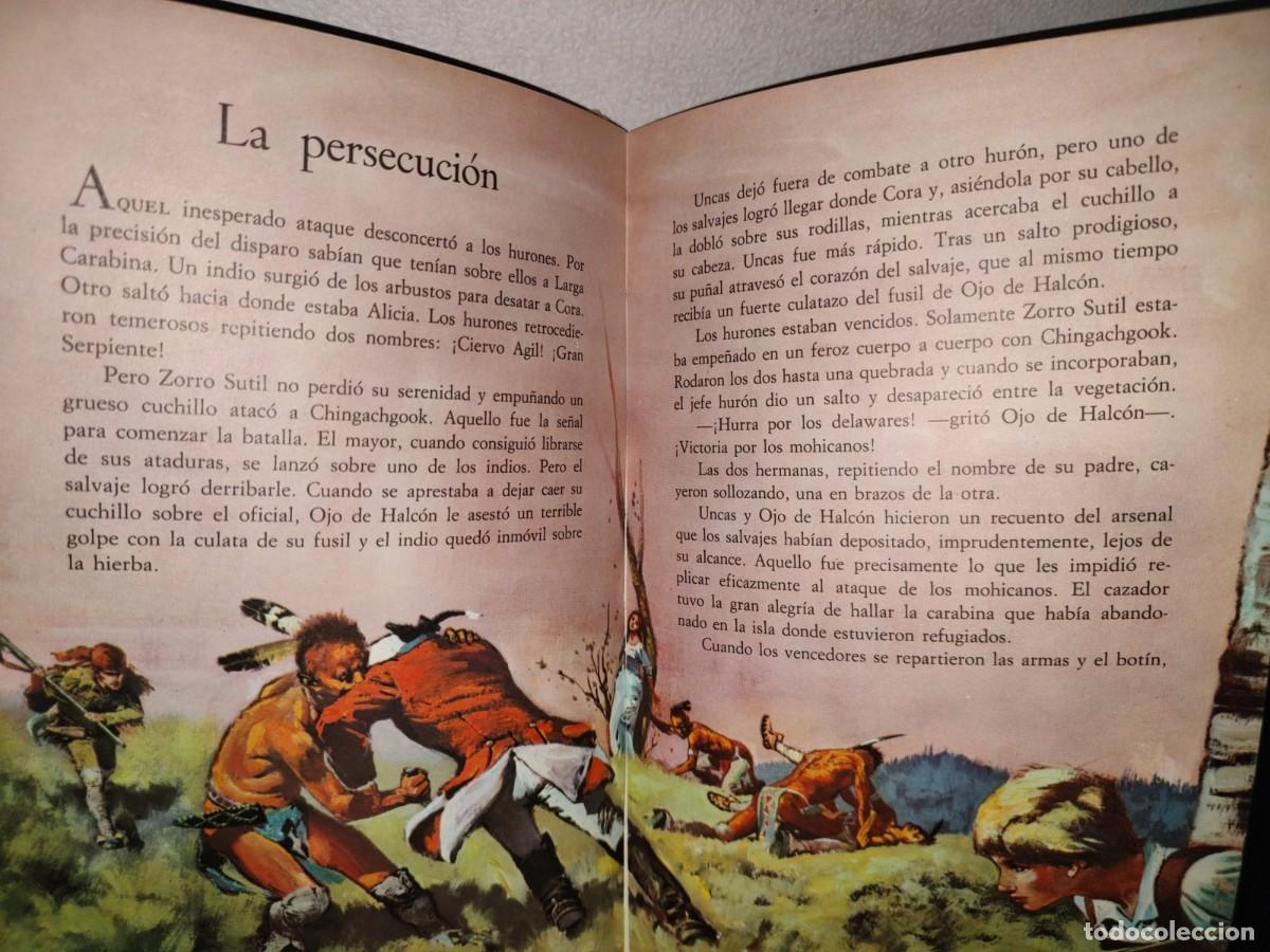 Libros de segunda mano: 45- EL &Uacute;LTIMO MOHICANO - F. COOPER - 1962 - Foto 6