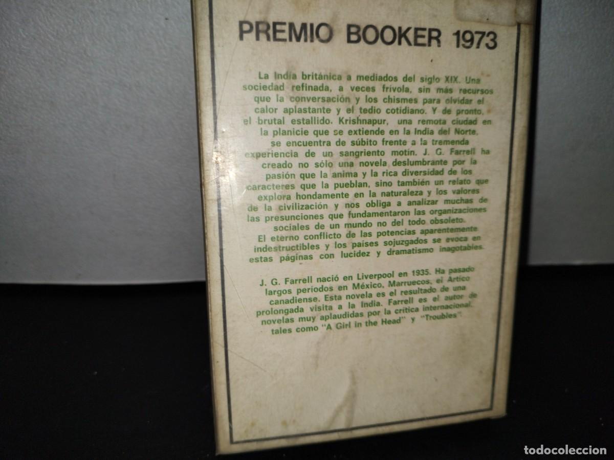 Libros de segunda mano: 45- EL SITIO DE KRISHNAPUR - J. G. FARRELL - 19784 - Foto 3