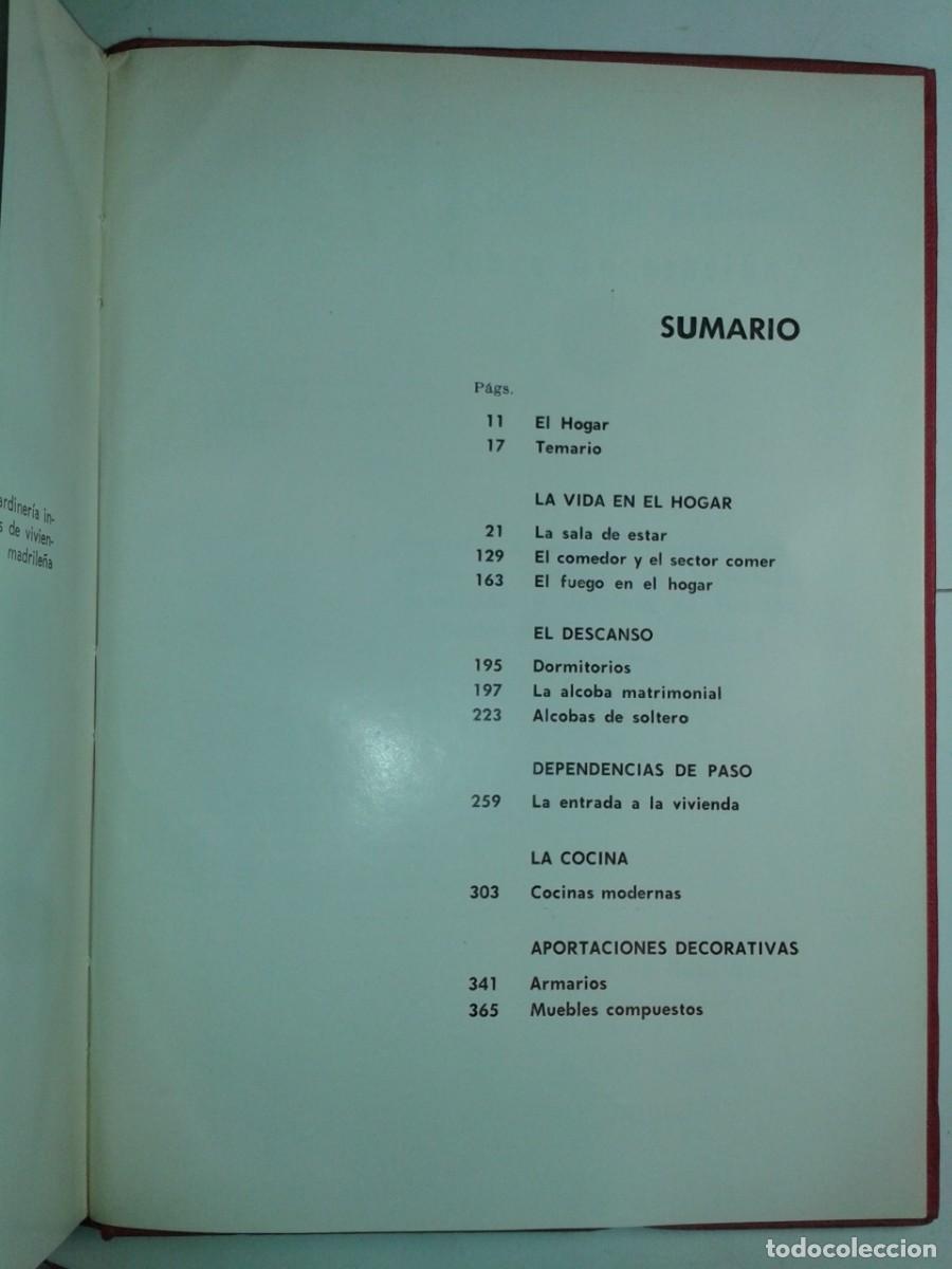 Libros de segunda mano: DECORACI&Oacute;N DEL HOGAR 1965 JUAN DE CUSA RAMOS 1&ordf; EDICIONES CEAC - Foto 3
