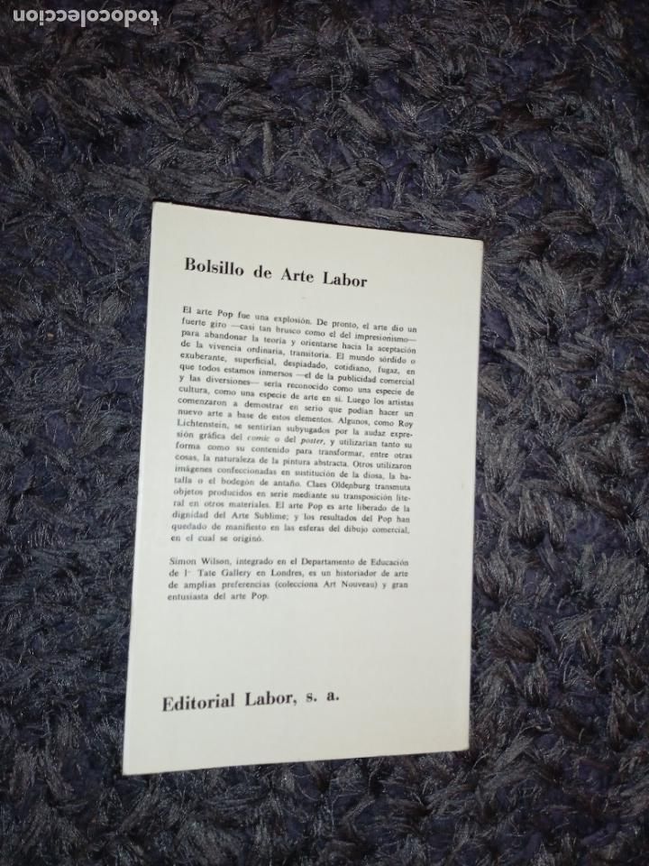 Libros de segunda mano: EL ARTE POP. SIMON WILSON. EDITORIAL LABOR. - Foto 6
