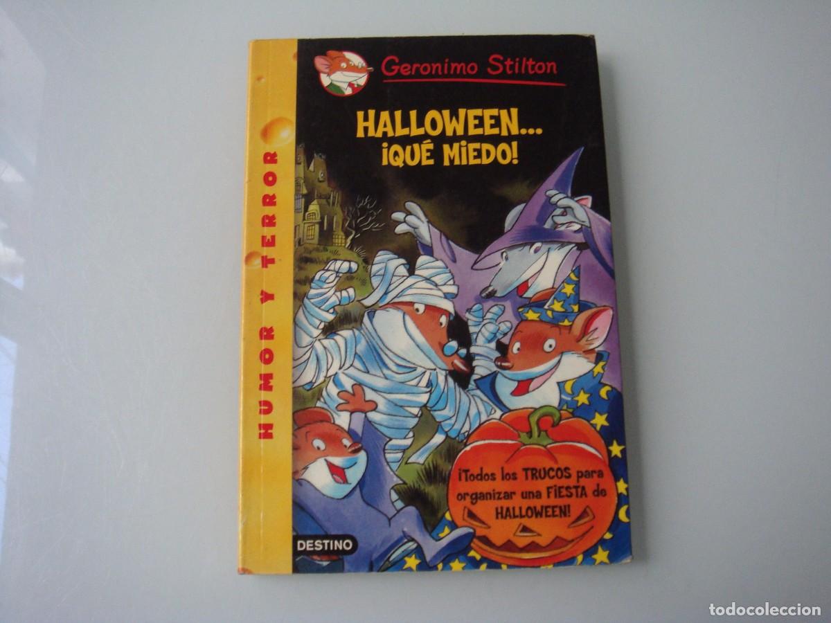 Libros de segunda mano: GERONIMO STILTON HALLOWEEN QUE MIEDO - Foto 1