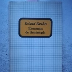 Libros de segunda mano: COMUNICACIÓN. ELEMENTOS DE SEMIOLOGÍA, ROLAND BARTHES. ALBERTO CORAZÓN 1971. Lote 376386869