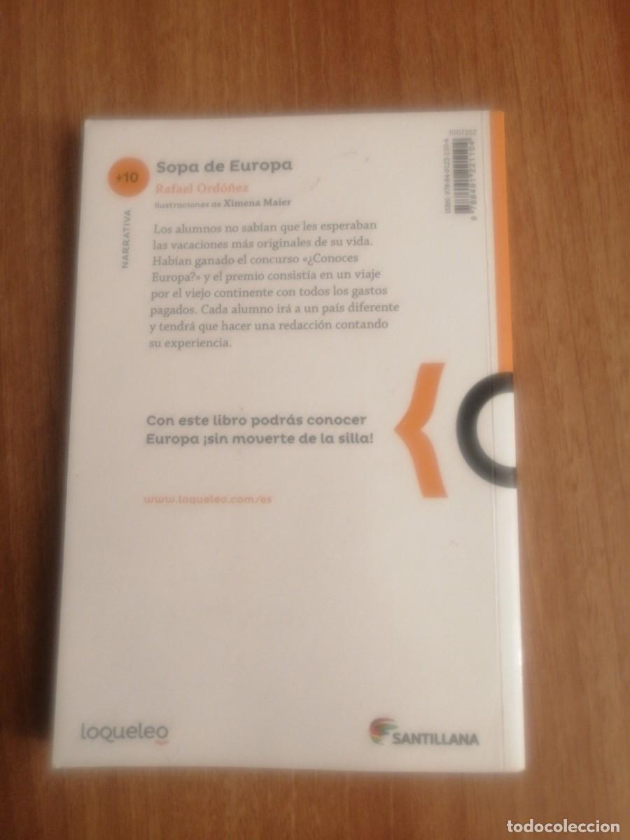 Libros de segunda mano: SOPA DE EUROPA -- RAFAEL ORDO&Ntilde;EZ - Foto 2