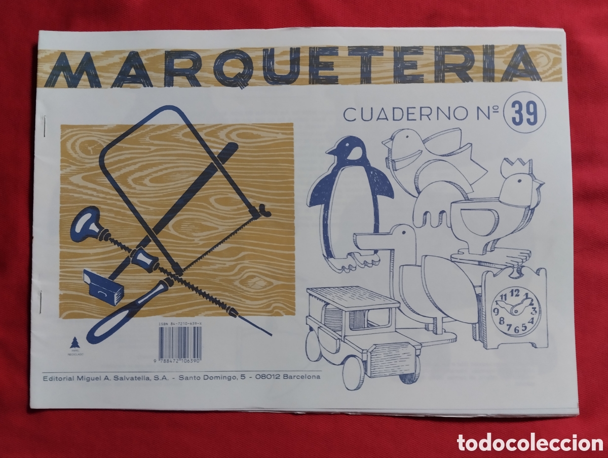 Libros de segunda mano: Cuaderno de MARQUETER&Iacute;A Editorial MIGUEL A. SALVATELLA, N&uacute;m 39 - Foto 1