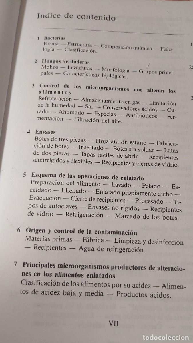 Libros de segunda mano: Conservas alimenticias. A. C. Hersom E. D. Hulland. Ed. Acribia &uacute;nico en TC. - Foto 2