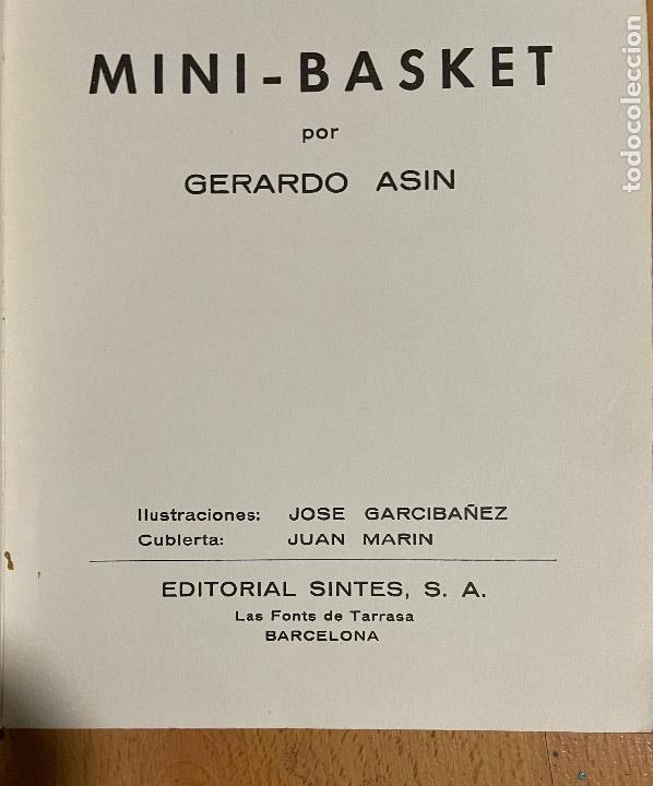 Libros de segunda mano: MINI BASKET Gerardo asin - Foto 1