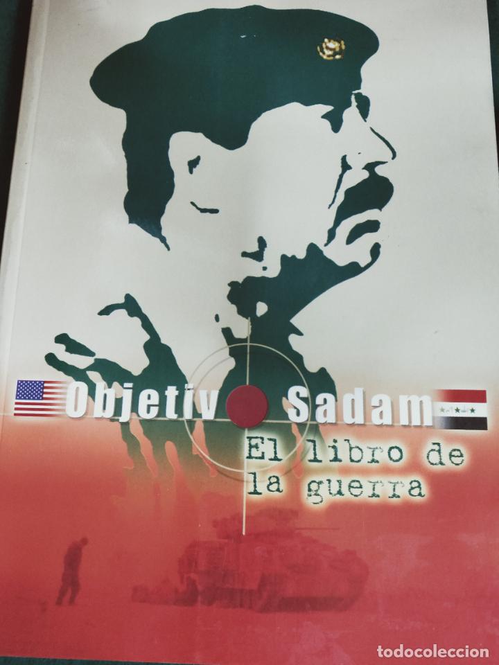 Libros de segunda mano: OBJETIVO SADAM - EL LIBRO DE LA GUERRA - LA VOZ DE GALICIA 2003 - Foto 1