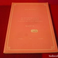 Libros de segunda mano: EL SENADO MUNICIPAL EN LA BETICA HISPANA A LA LUZ DE LA LEX IRNITANA ( ROSA MENTXAKA ) 1993 VITORIA