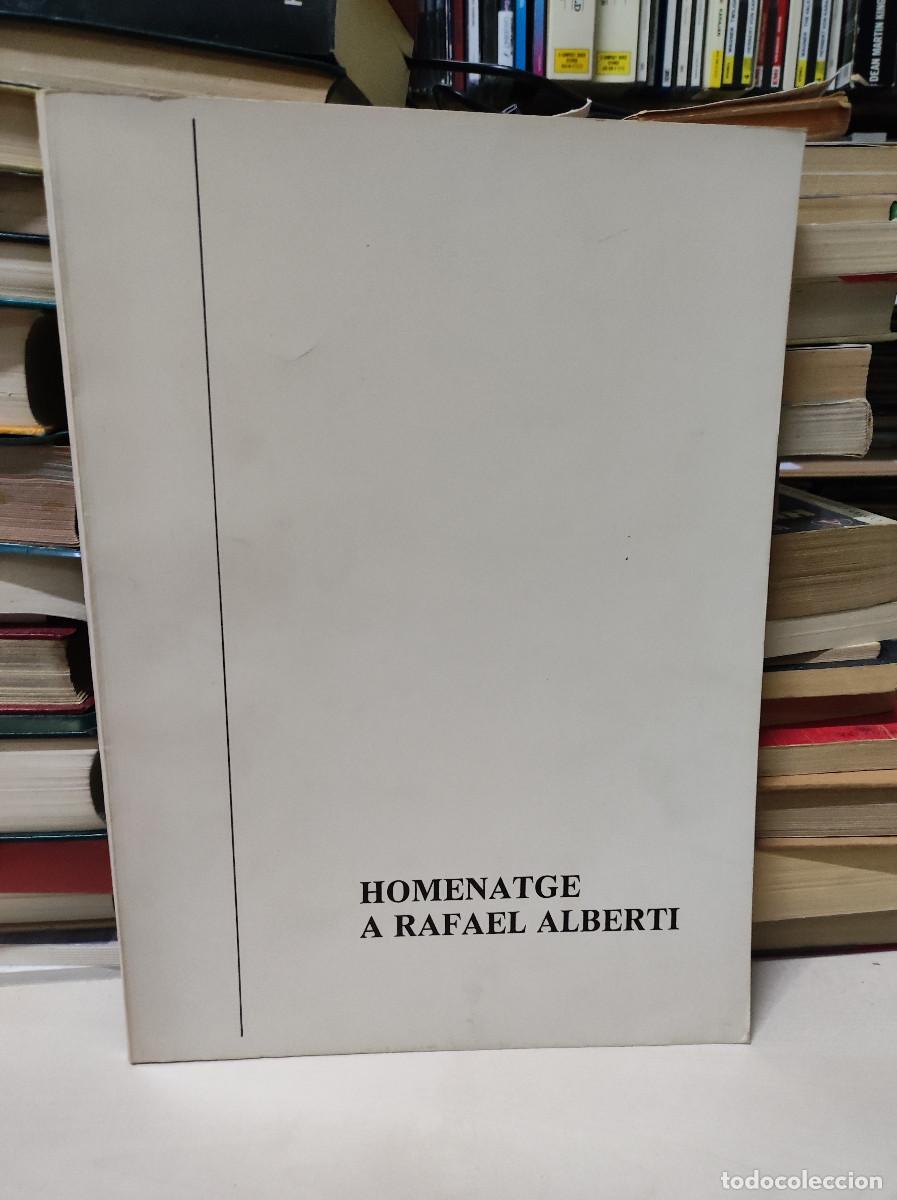Libros de segunda mano: HOMENATGE A RAFAEL ALBERTI - Foto 1
