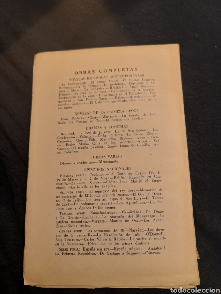 Libros de segunda mano: EPISODIOS NACIONALES, Napole&oacute;n en Chamartin, de 1948, intonson - Foto 2