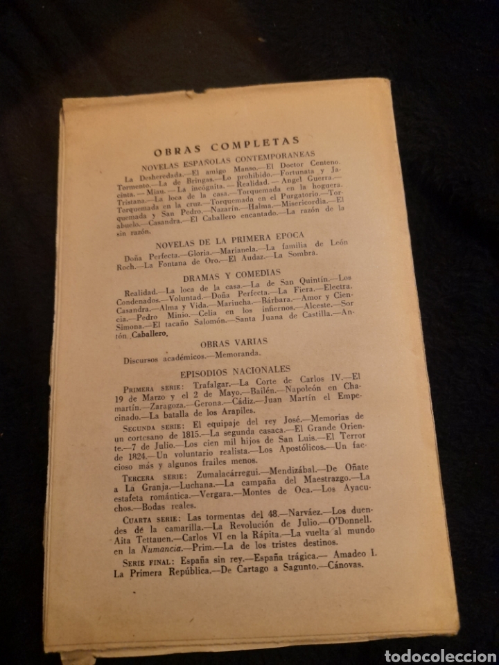 Libros de segunda mano: EPISODIOS NACIONALES, LOS APOST&Oacute;LICOS de 1948, intonson - Foto 2