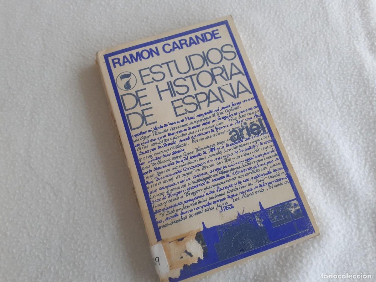 Libros de segunda mano: Estudios de historia de Espa&ntilde;a - Carande, Ramon - Foto 1