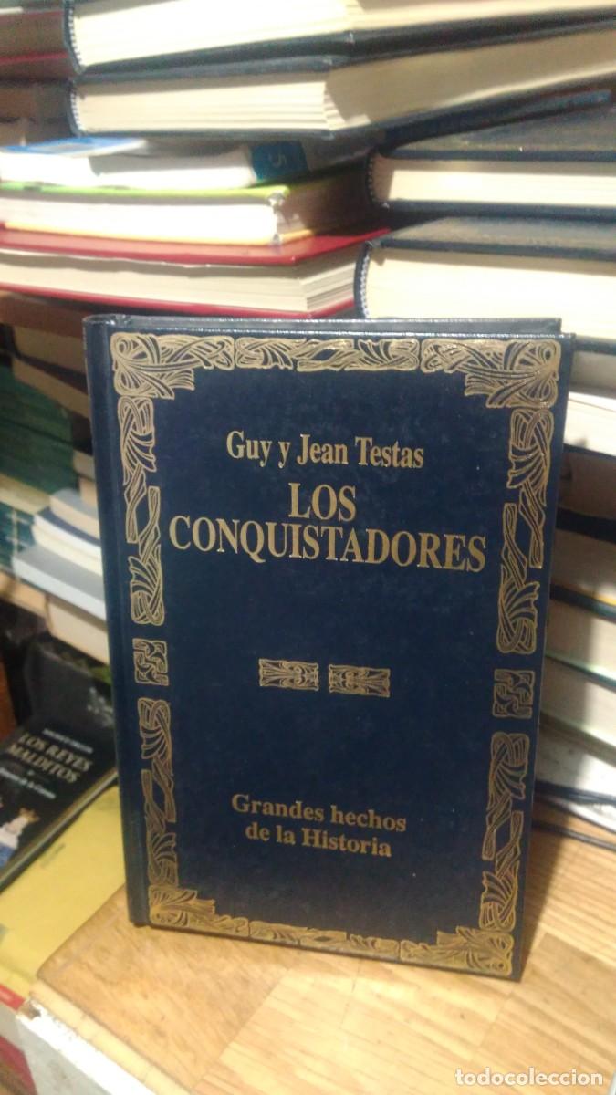 Libros de segunda mano: LOS CONQUISTADORES, GUY y JEAN TESTAS, ED. EDESCO - Foto 1