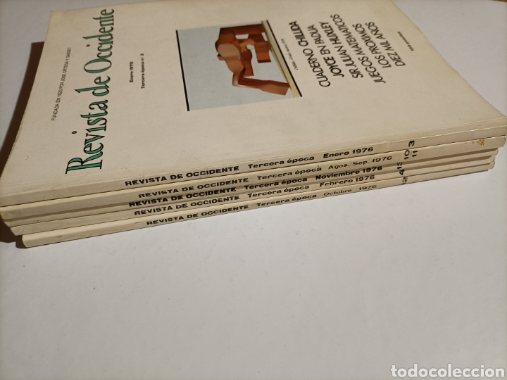 Libros de segunda mano: Revista de Occidente . 5 n&uacute;meros del a&ntilde;o 1976. ... - Foto 2