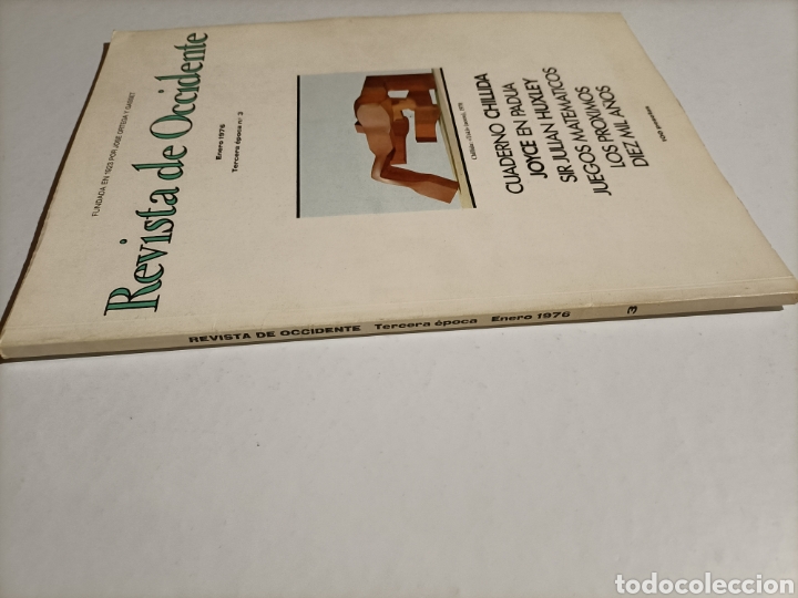 Libros de segunda mano: Revista de Occidente . 5 n&uacute;meros del a&ntilde;o 1976. ... - Foto 5