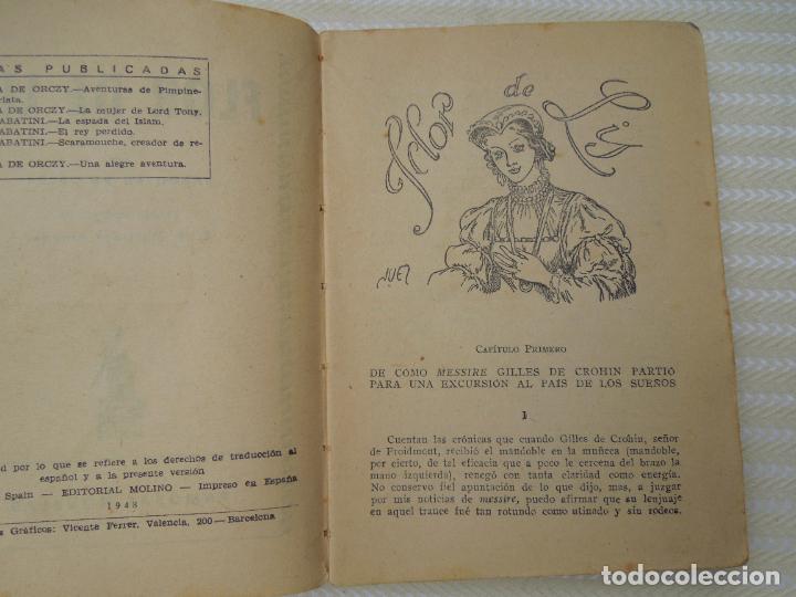 Libros de segunda mano: FLOR DE LIS - BARONESA DE ORCZY - EDITORIAL MOLINO 1948. - Foto 2