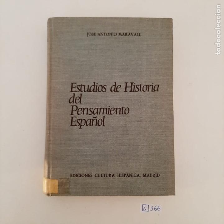 Libros de segunda mano: Estudios de historia del pensamiento espa&ntilde;ol - Foto 1