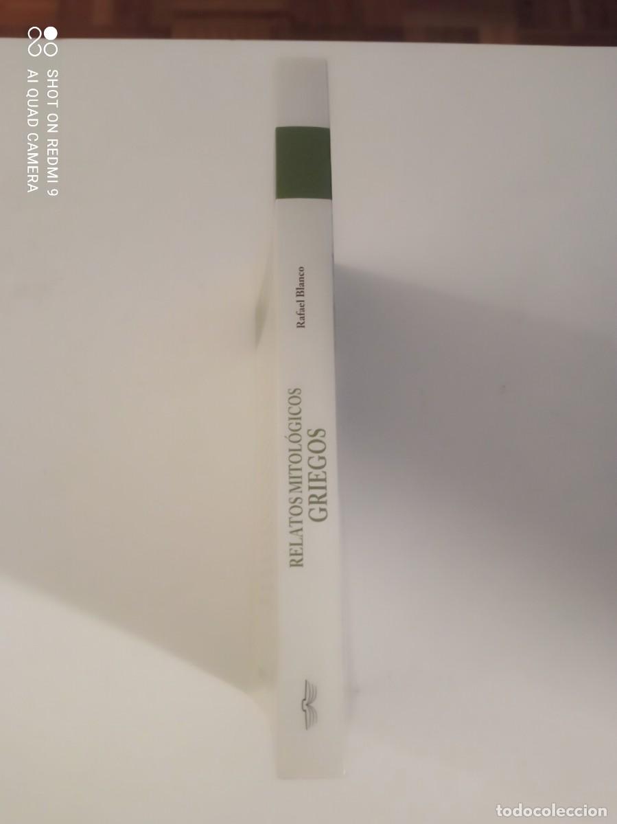 Libros de segunda mano: Relatos mitol&oacute;gicos griegos. Rafael Blasco - Foto 3