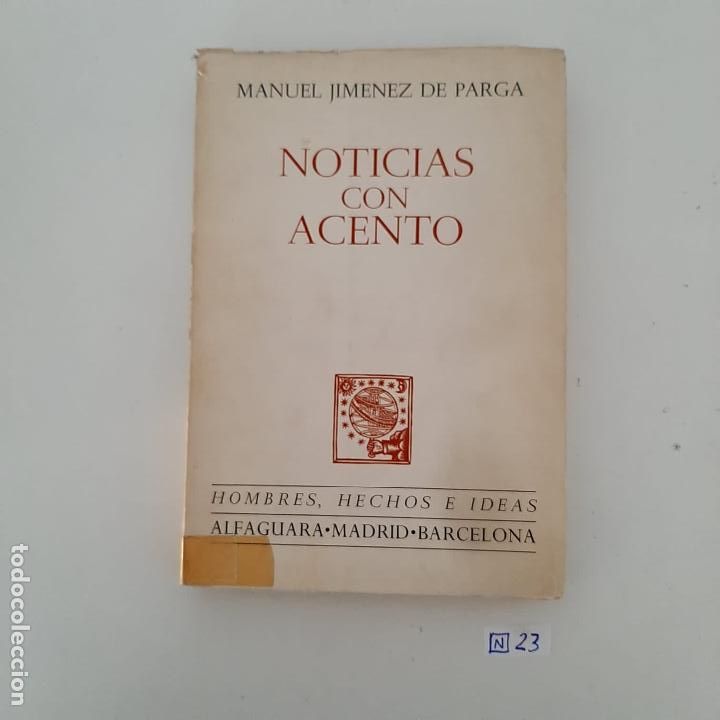 Libros de segunda mano: Noticias con acento - Foto 1