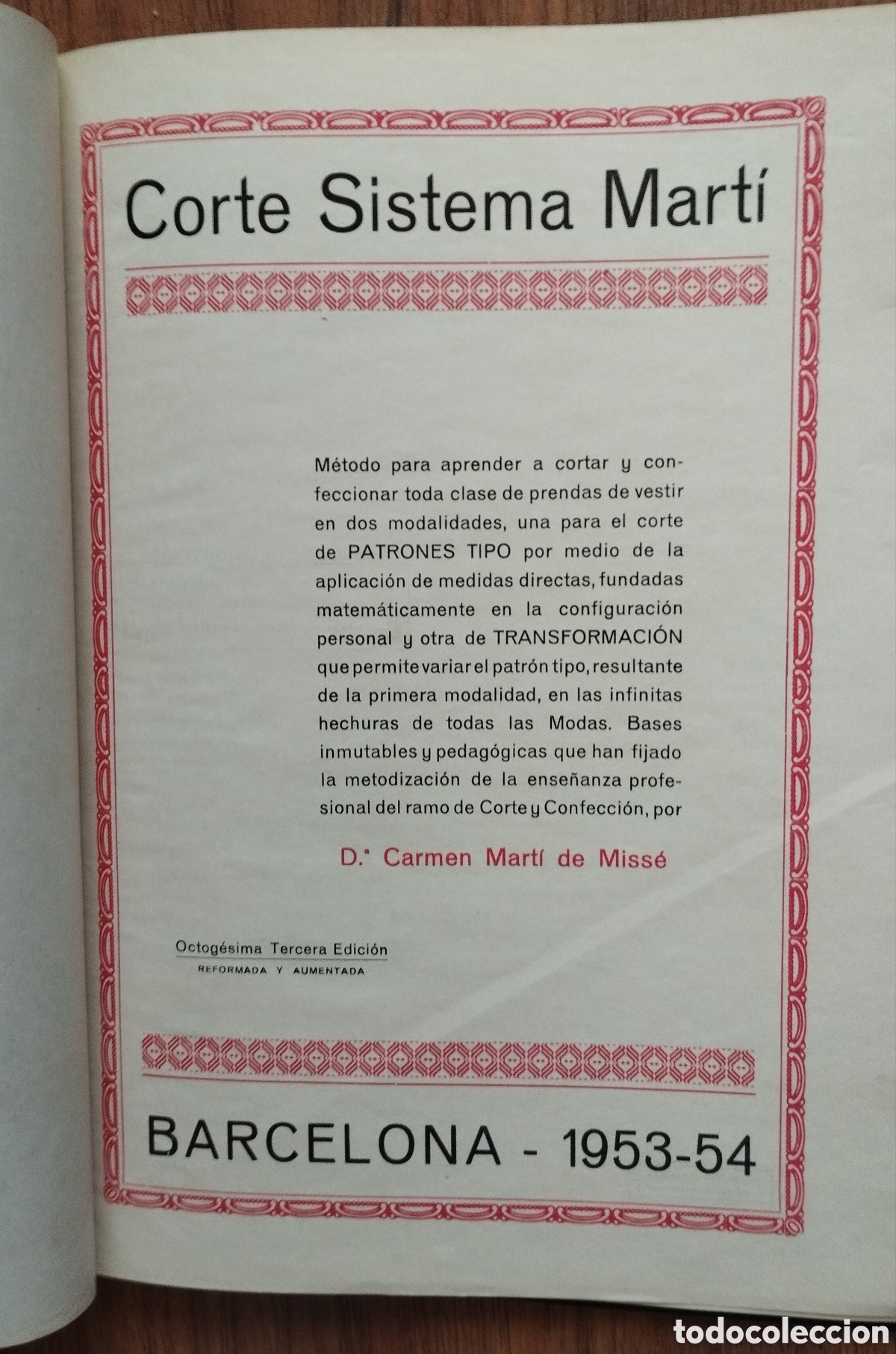 Libros de segunda mano: Curso Sistema marti MODISTERIA 1953/54 - Foto 2