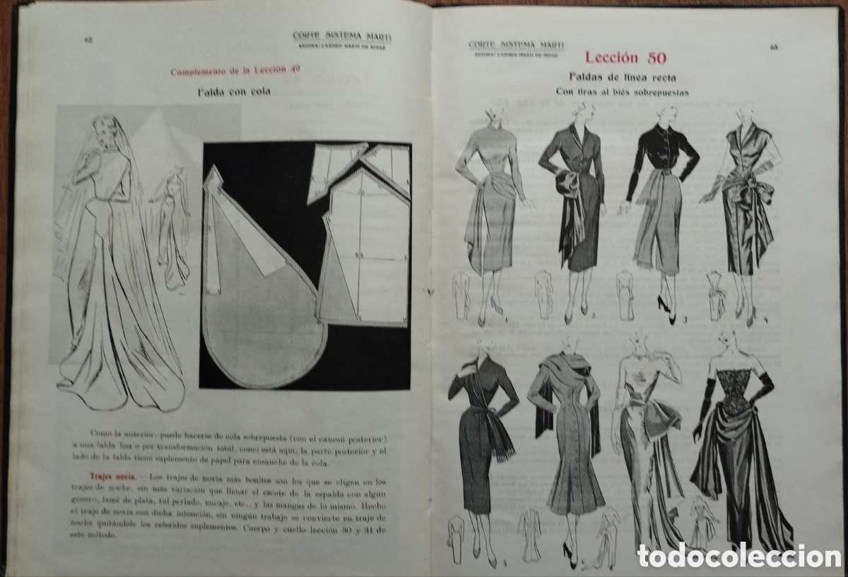 Libros de segunda mano: Curso Sistema marti MODISTERIA 1953/54 - Foto 4