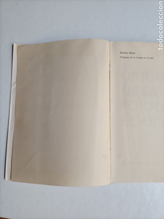 Libros de segunda mano: Or&iacute;genes de la forma en el arte Herbert Read editorial proyecci&oacute;n.. pensamiento arte - Foto 9