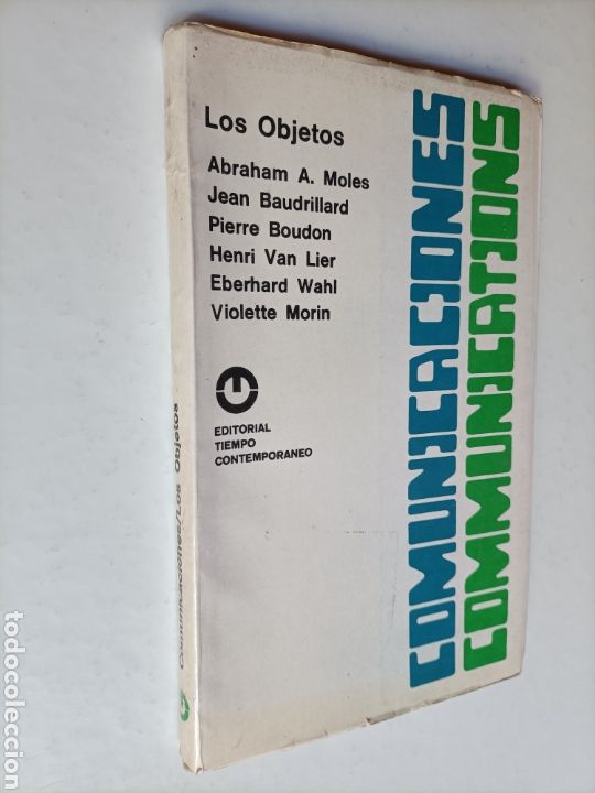 Libros de segunda mano: Comunicaciones. Los objetos. Abraham A. Moles - Foto 1