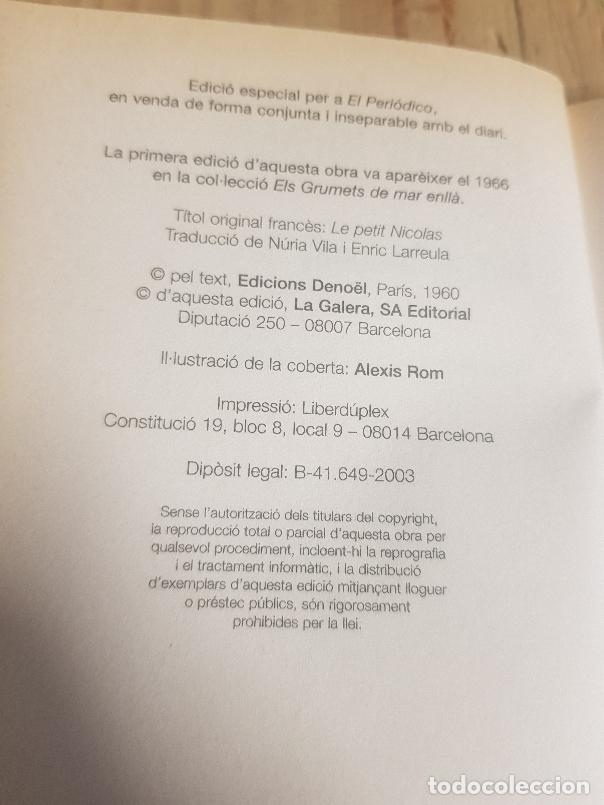 Libros de segunda mano: El petit nicolas - Semp&eacute;/Goscinny - Foto 6