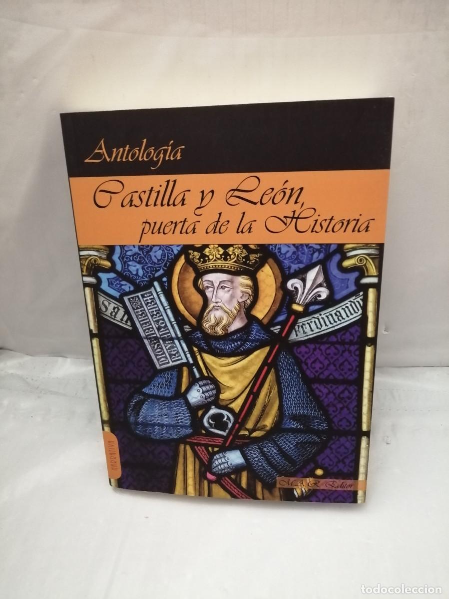 Libros de segunda mano: CASTILLA Y LE&Oacute;N, PUERTA DE LA HISTORIA. ANTOLOG&Iacute;A - Foto 1