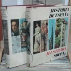 Libros de segunda mano: HISTORIA DE ESPAÑA ILUSTRADA SOPENA, 2 TOMOS. Lote 377388949