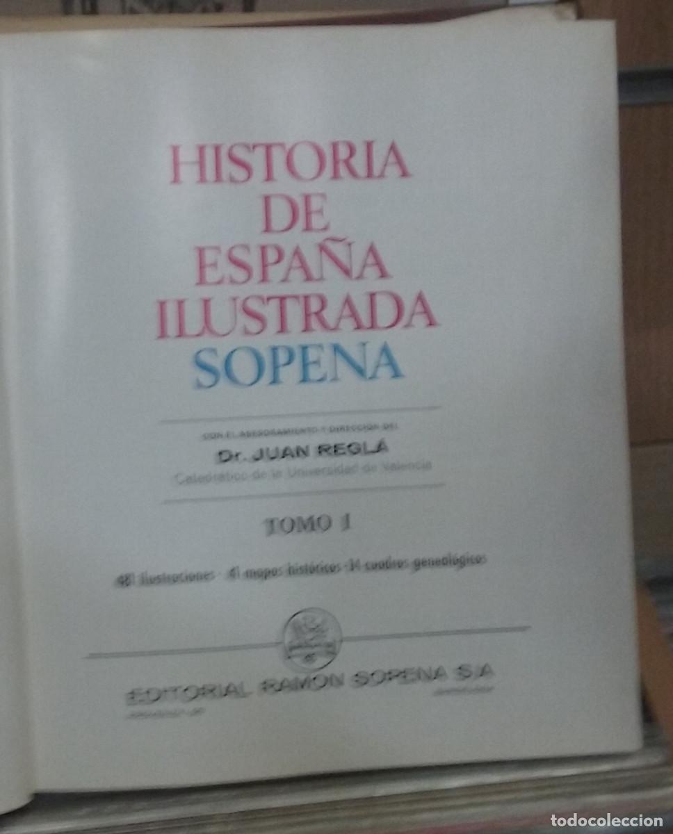 Libros de segunda mano: Historia de Espa&ntilde;a ilustrada Sopena, 2 tomos - Foto 2