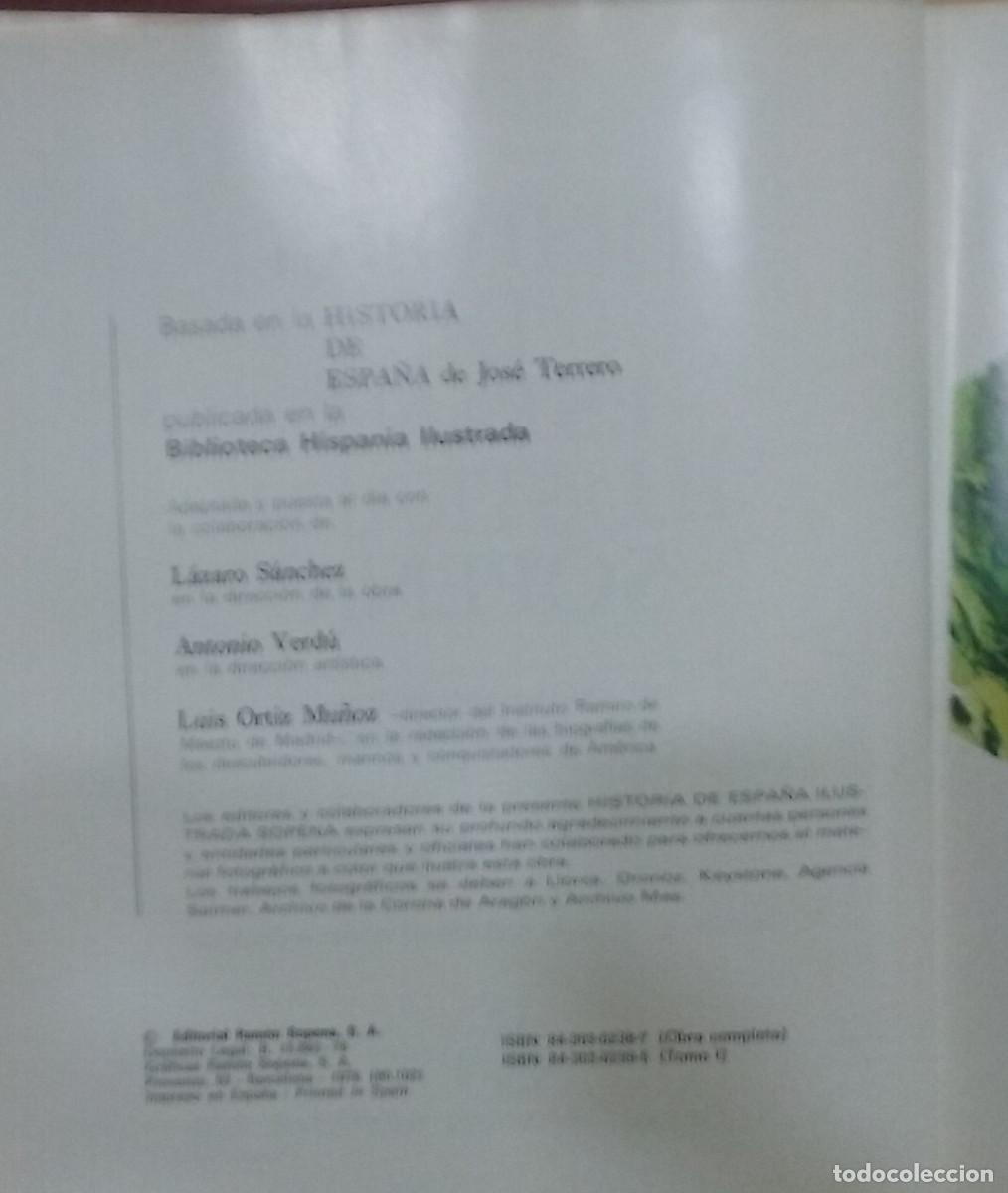 Libros de segunda mano: Historia de Espa&ntilde;a ilustrada Sopena, 2 tomos - Foto 3