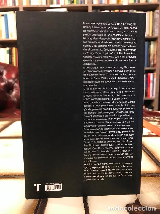 Libros de segunda mano: Arroyo, Eduardo. Boxeo y Literatura. - Foto 2