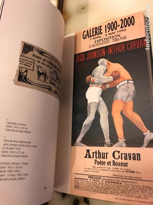 Libros de segunda mano: Arroyo, Eduardo. Boxeo y Literatura. - Foto 3