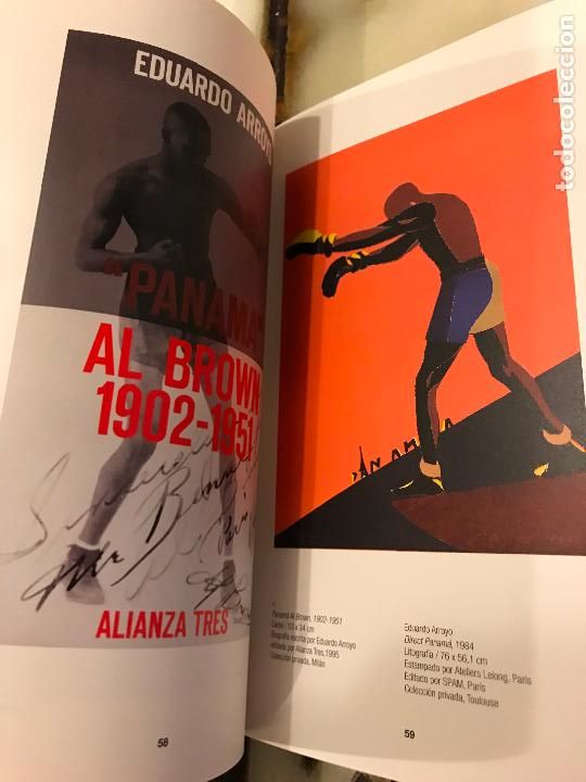 Libros de segunda mano: Arroyo, Eduardo. Boxeo y Literatura. - Foto 4