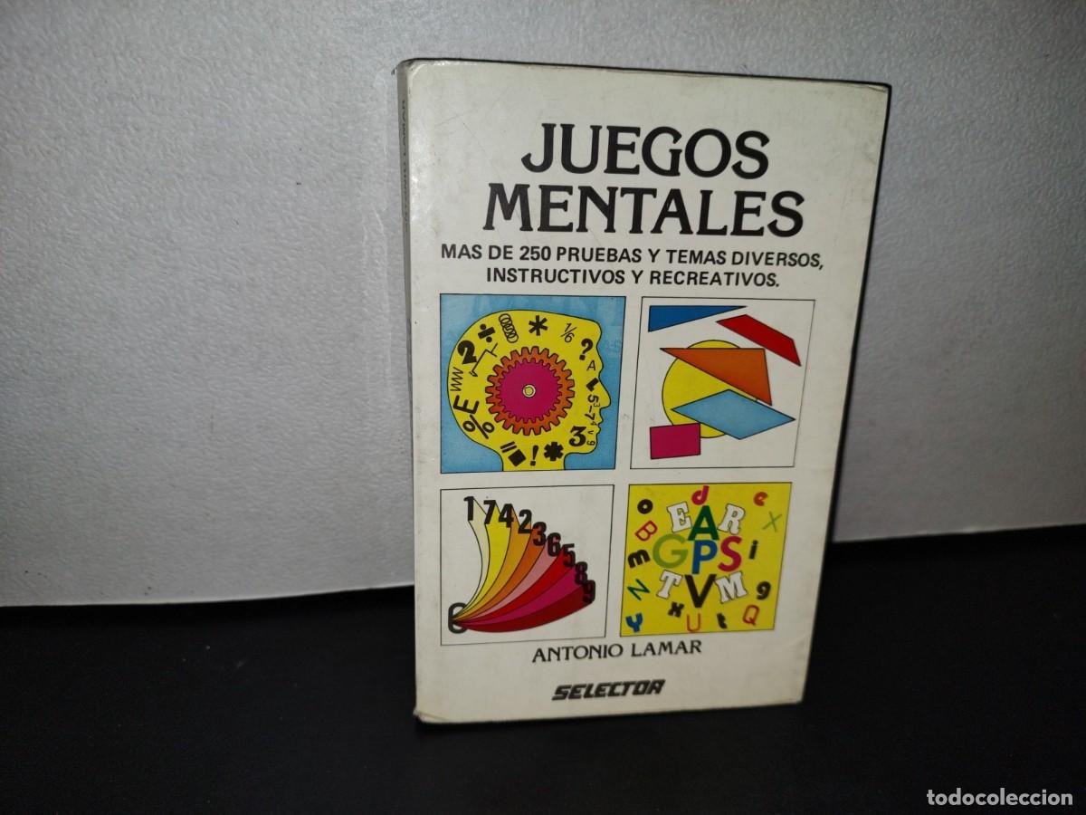 Libros de segunda mano: 46- JUEGOS MENTALES - ANTONIO LAMAR - Foto 1