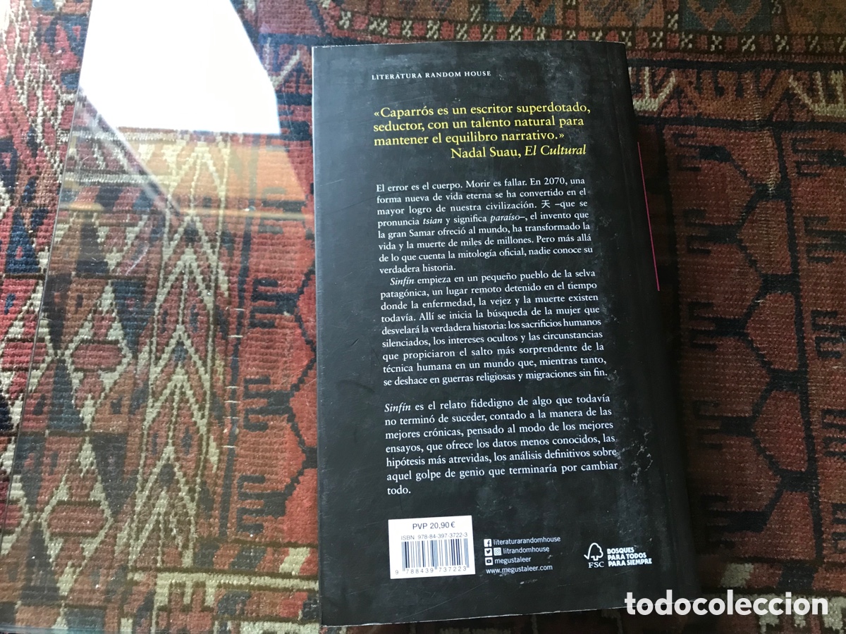Libros de segunda mano: Sinf&iacute;n. Mart&iacute;n Caparros. Random House. - Foto 3