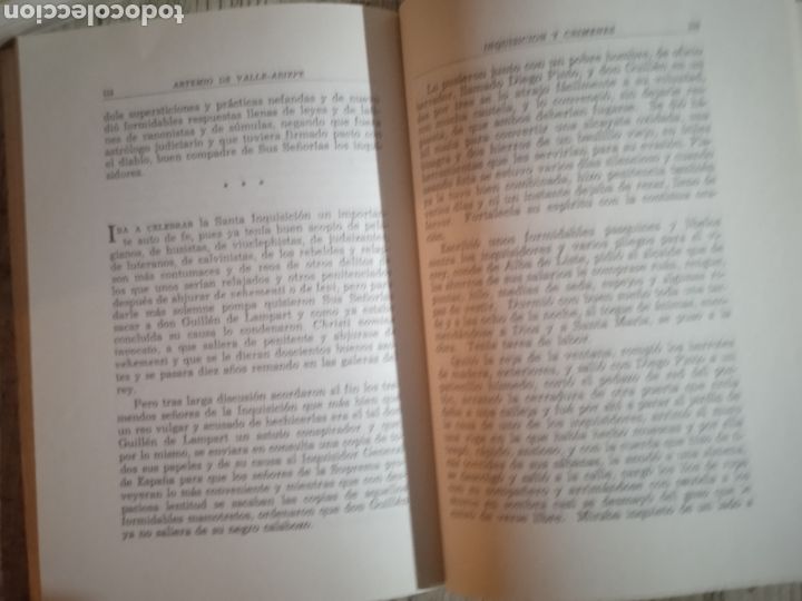 Libros de segunda mano: Inquisici&oacute;n y Cr&iacute;menes. Artemio de Valle-Arizpe. - Foto 9