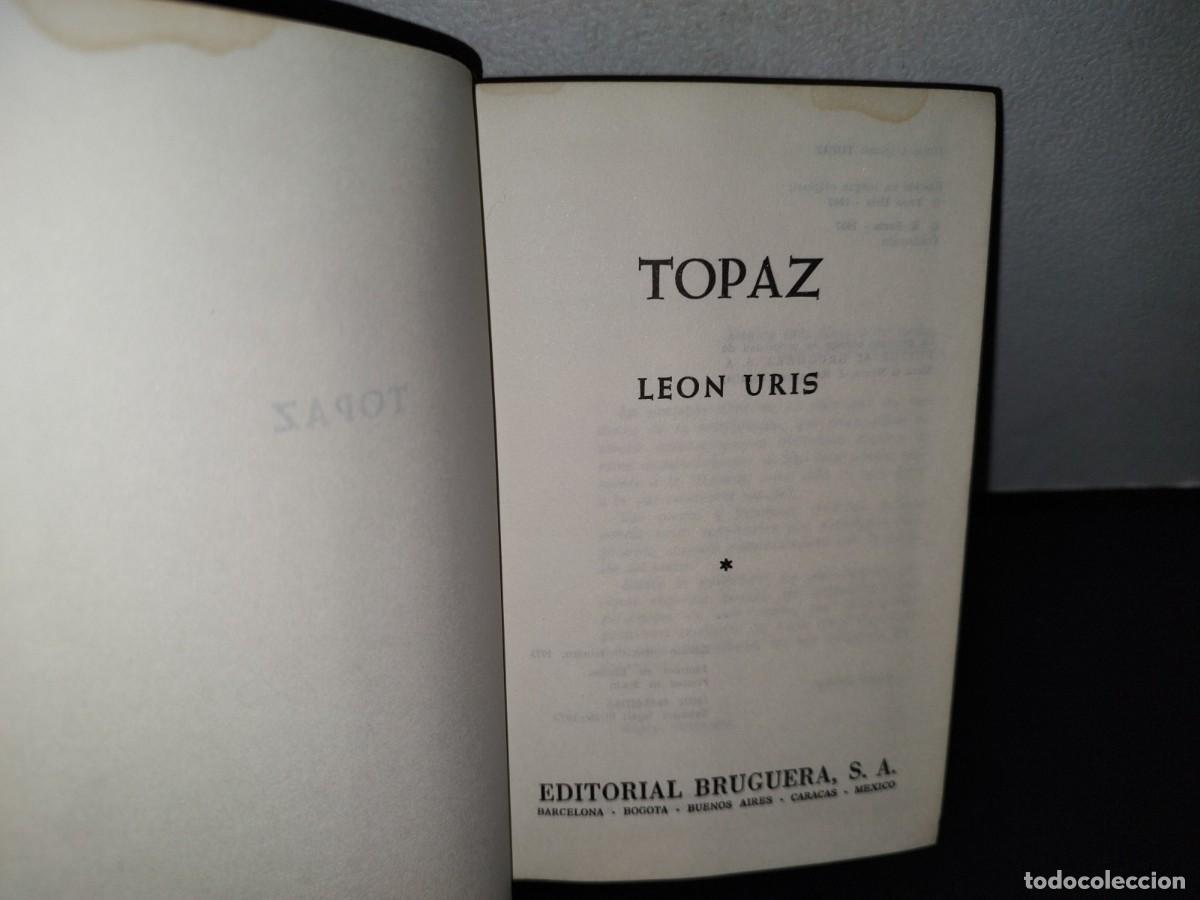Libros de segunda mano: 46- TOPAZ - LE&Oacute;N URIS - Foto 3