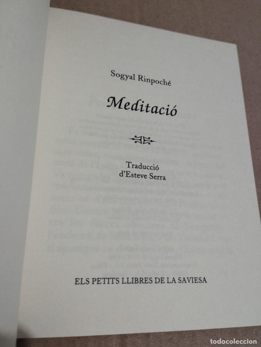 Libros de segunda mano: MEDITACI&Oacute; (SOGYAL RINPOCH&Eacute;) - Foto 2