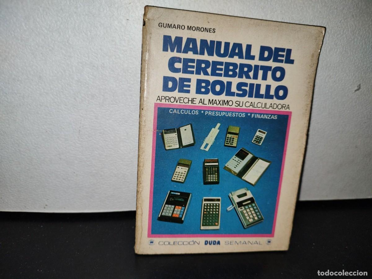 Second hand books: 46- MANUAL DEL CEREBRITO DE BOLSILLO - GUMARO MORONES