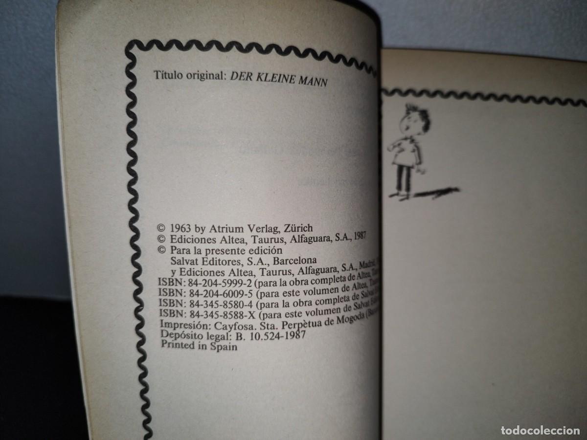 Libros de segunda mano: 46- EL HOMBRE PEQUE&Ntilde;ITO - ERICH K&Auml;STNER - Foto 4